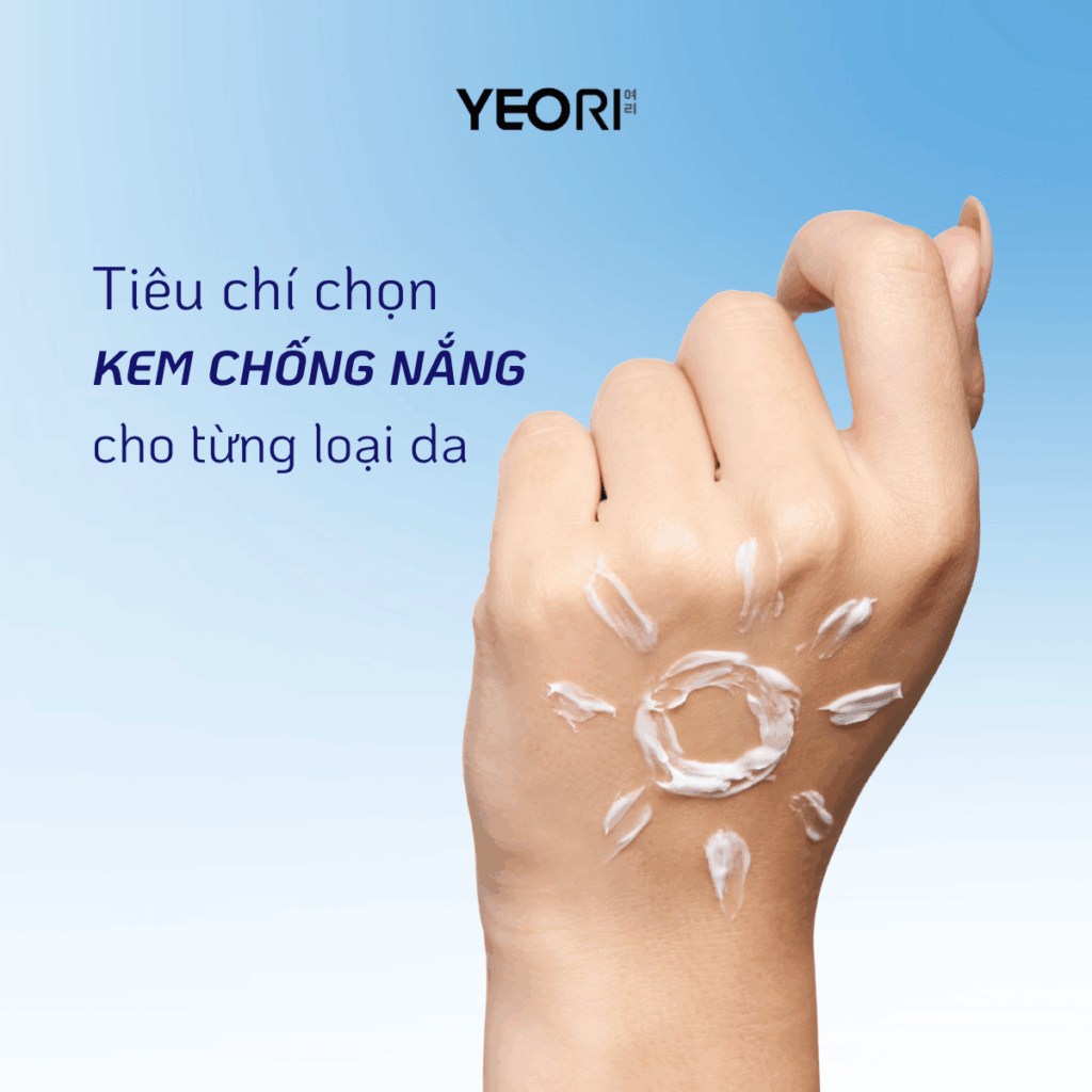 KINH NGHIỆM LỰA CHỌN KEM CHỐNG NẮNG PHÙ HỢP VỚI TỪNG LOẠI DA