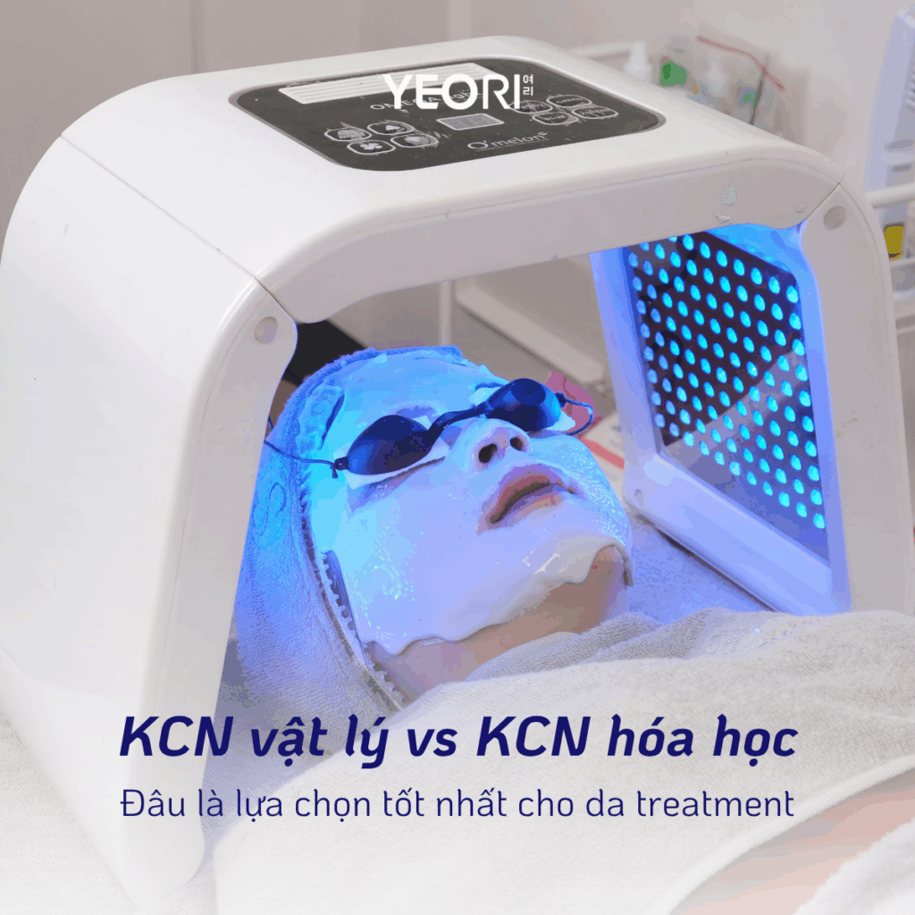 KEM CHỐNG NẮNG VẬT LÝ VS HÓA HỌC: ĐÂU LÀ LỰA CHỌN TỐT NHẤT CHO DA TREATMENT?